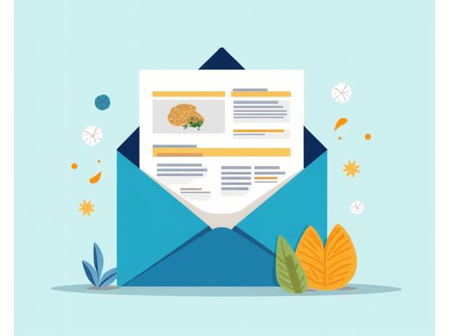 Persona leyendo un newsletter digital con un diseño limpio y moderno sobre pesca